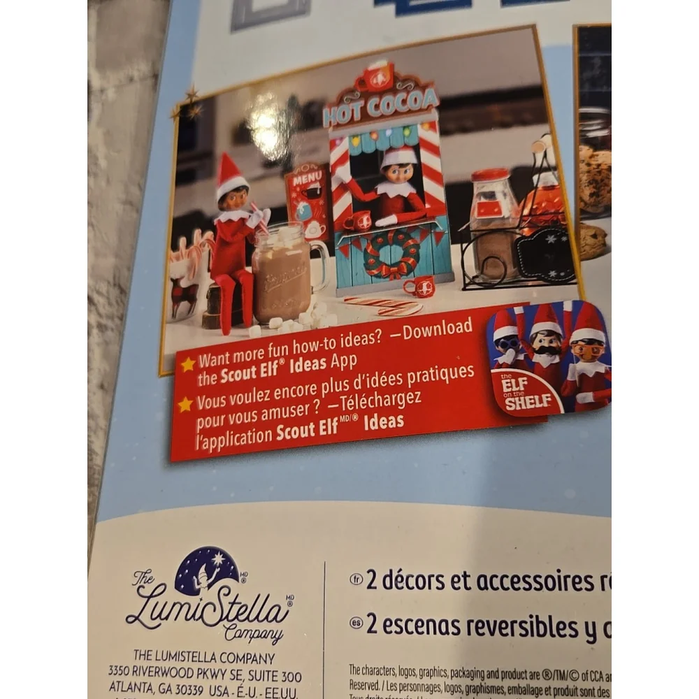 The Elf On The Shelf, 2 In 1 Polar Props Insta-Moment Props. Sealed In Box New